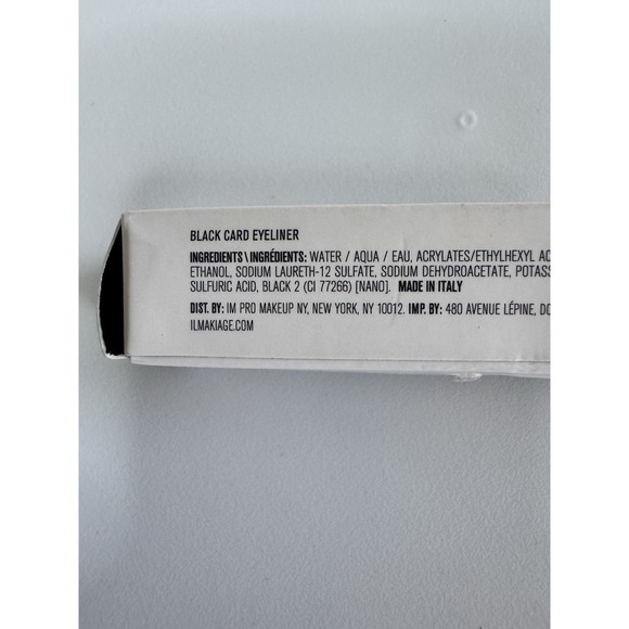 IL Makiage Black Card Waterproof Liquid Eyeliner 1.5ml /0.05 fl.oz New in Box - Picture 3 of 3